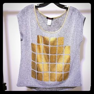 Cap Sleeve Oversized T-shirt